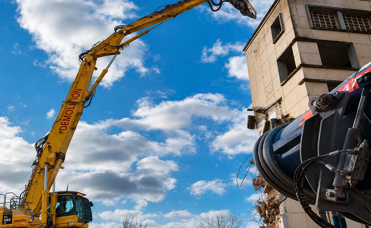 Réemploi, curage et déconstruction de l’ancien campus ORANGE – Villejuif (94)